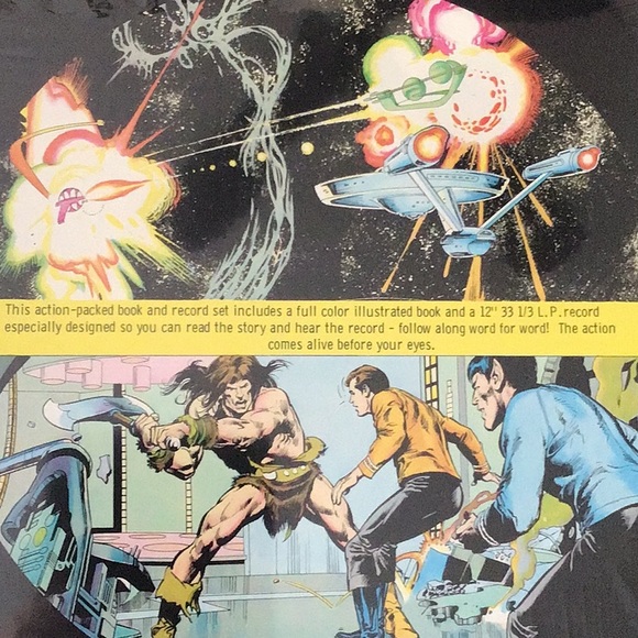 Star Trek Book and Record Set - Picture 3 of 7